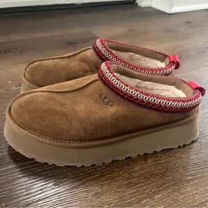 UGG Tazz II Platform Slippers Chestnut